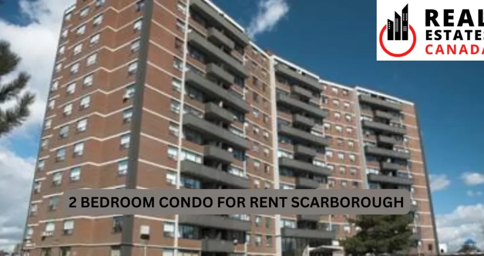 2 bedroom condo for rent scarborough