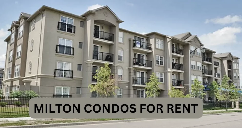 milton condos for rent