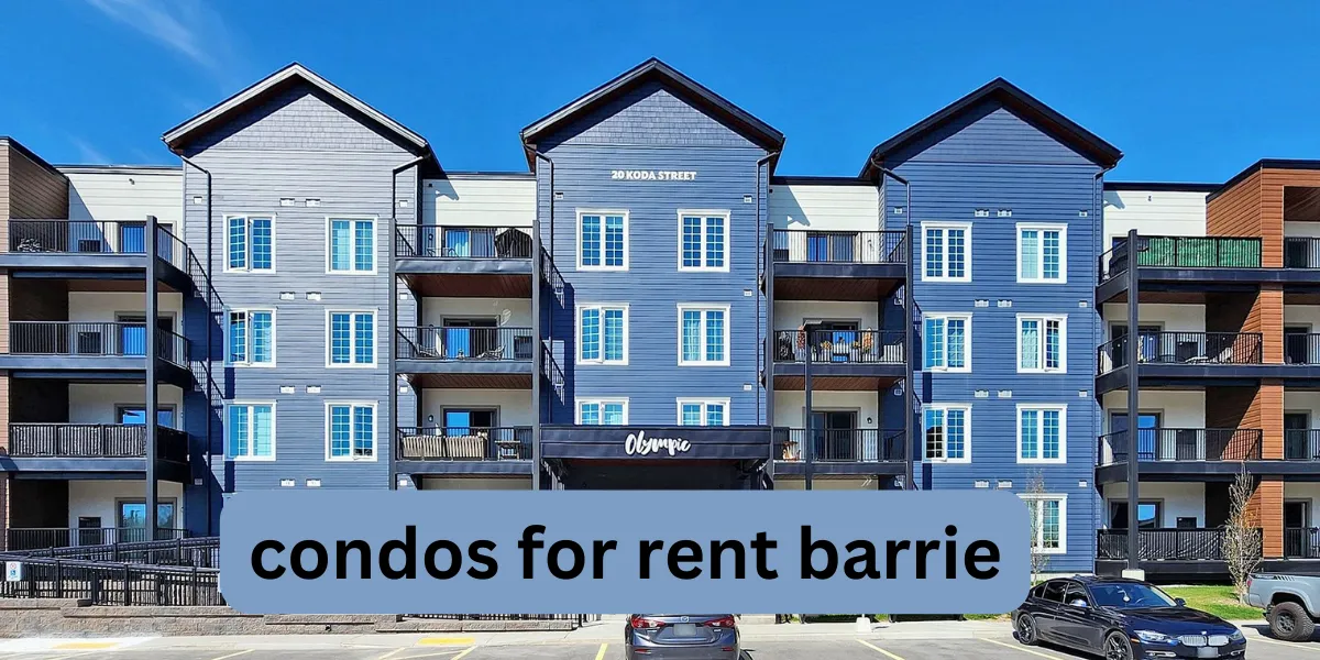 condos for rent barrie