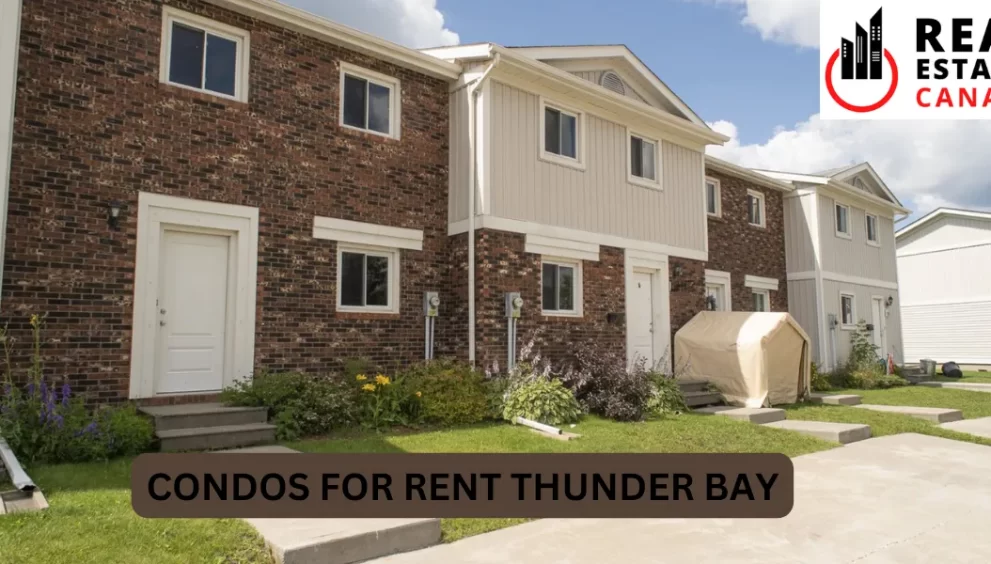condos for rent thunder bay