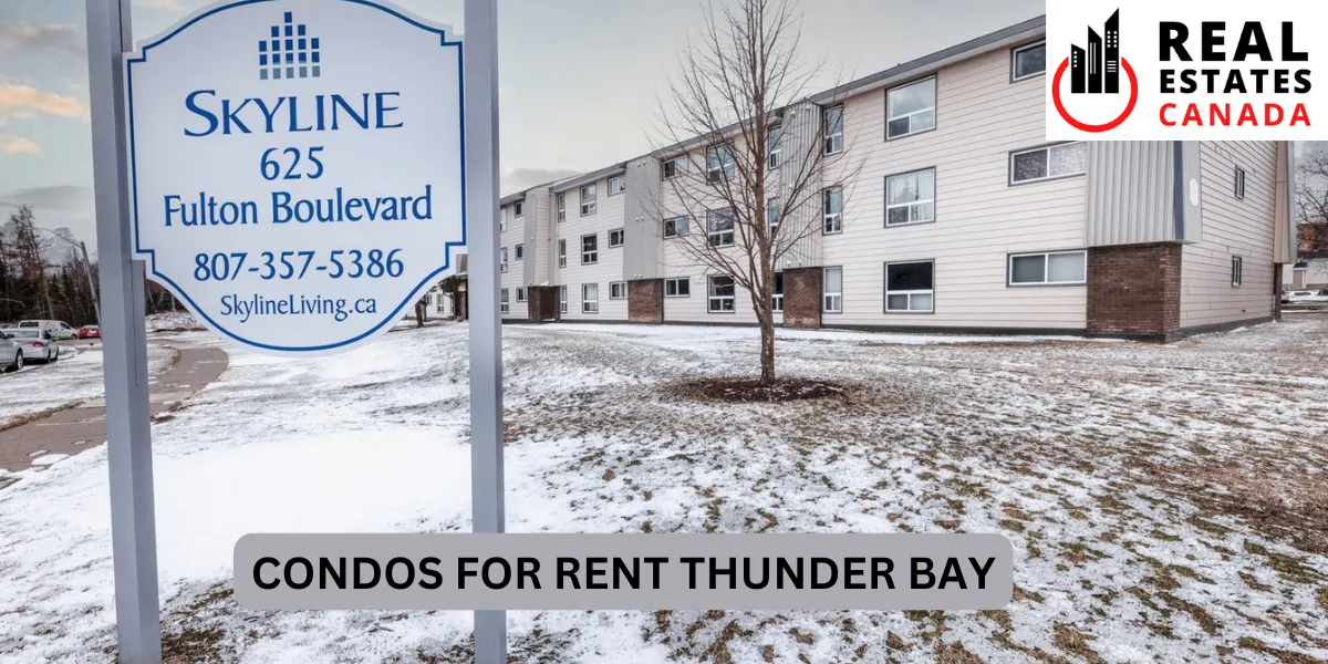 condos for rent thunder bay