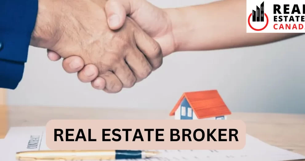 real estate broker