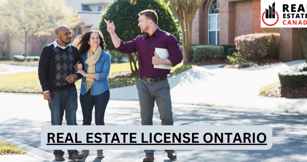 real estate license ontario