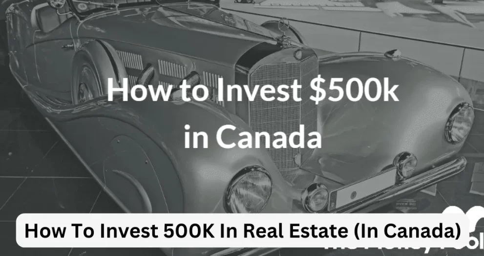 How To Invest 500K In Real Estate