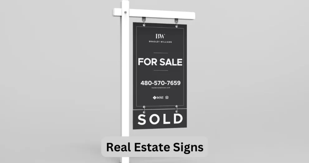 Real Estate Signs