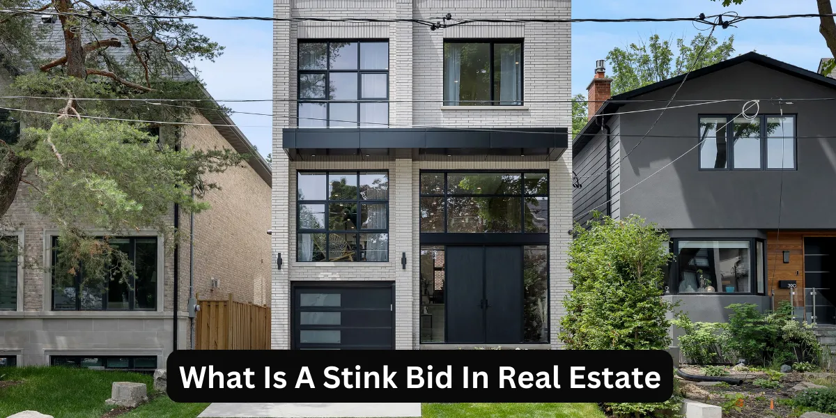 What Is A Stink Bid In Real Estate